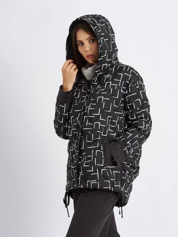 nike jacket with checks all over